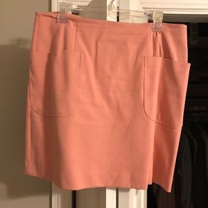 Loft. Light pink.  Business casual skirt. Size 12
